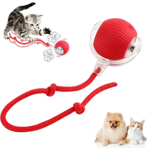 Jouet interactif intelligent – Boule roulante avec queue imitant une souris