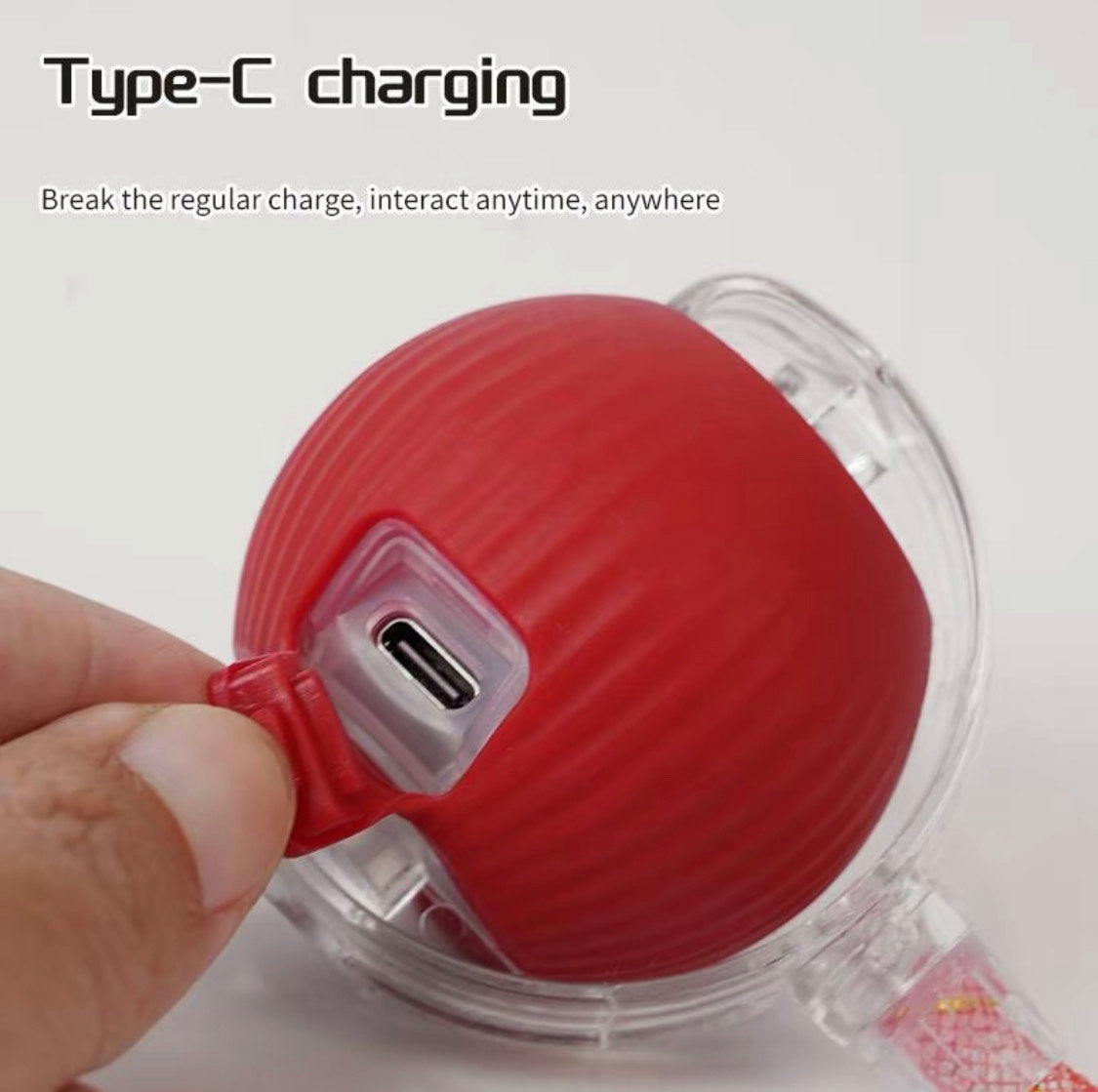 Jouet interactif intelligent – Boule roulante avec queue imitant une souris